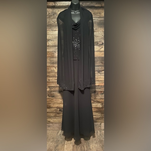 Michaelangelo Dresses & Skirts - Gown & Matching Wrap by Michaelangelo